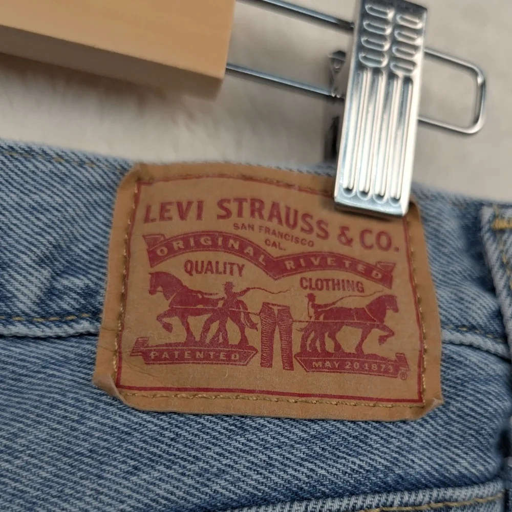 Levi's '94 Baggy Jeans Men's 35x31 Blue Light Wash Relaxed Skater Streetwear